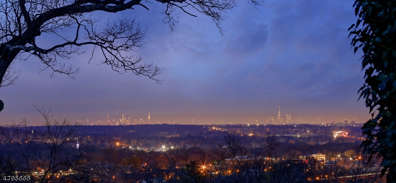 Twilight view of NYC