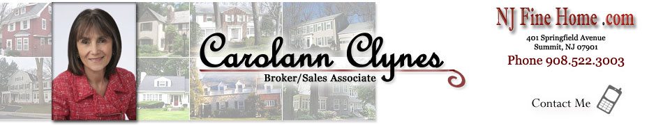Summit NJ Real Estate Carolann Clynes Realtor
